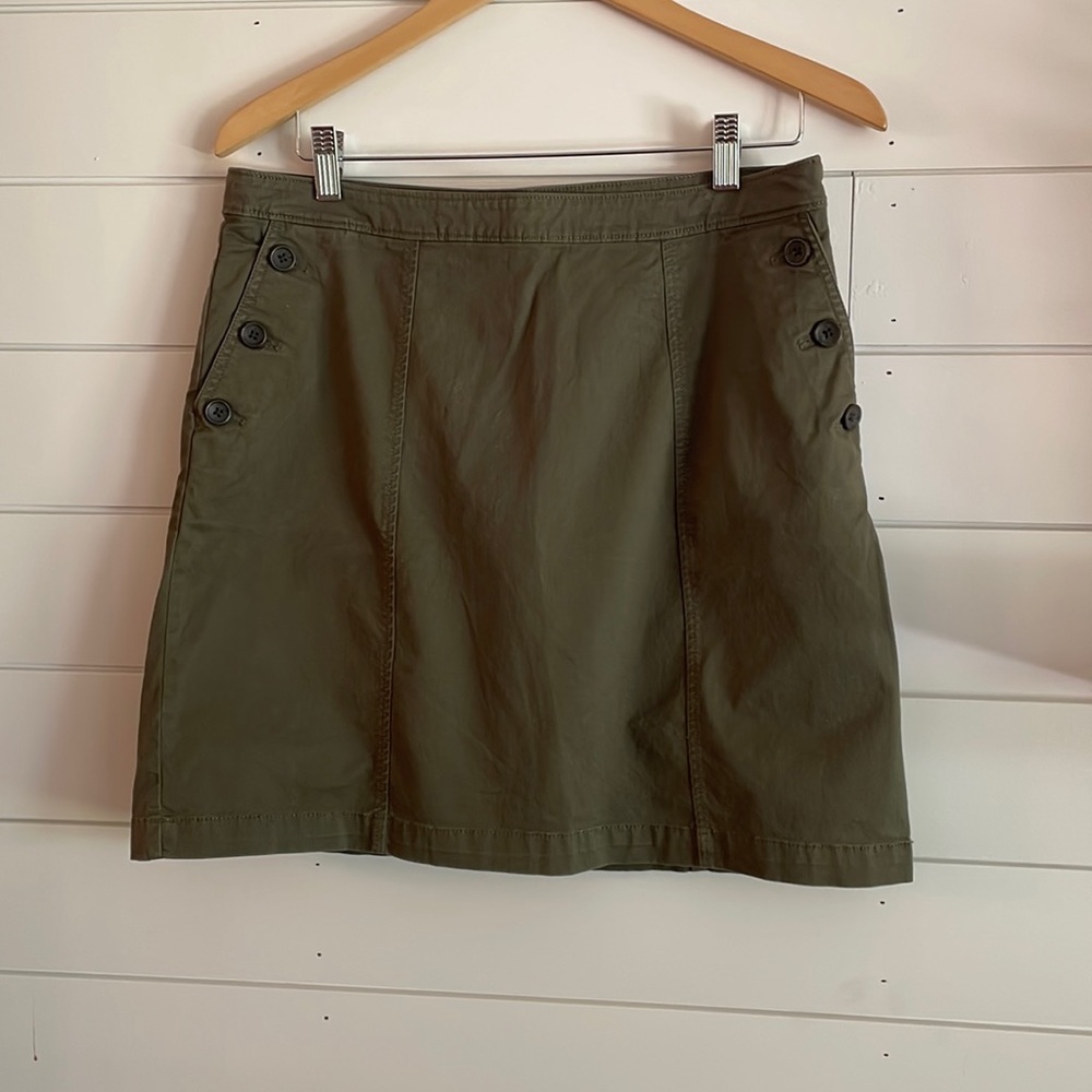 Army Green Skirt